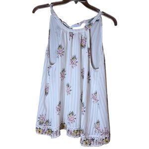 Soho Jeans by New York & Company Floral Sleeveless Blouse • Size XL